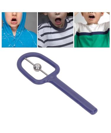 U-Shaped Tongue Exercise Device for Kids | Tongue-Tip Trainer for Mouth Muscle Strengthening (Blue) - Buy Online on GoSupps.com