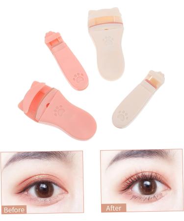 4pcs Eyelash Curler Set - Long Lasting Lash Curls | Premium Lash Curling Clips & Makeup Tools for Perfect Eyelashes - Buy Online on GoSupps.com