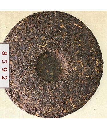 357g 2017yr Menghai Dayi 8592 Ripe Puer Tea Black Puerh Tea - Buy Online on GoSupps.com
