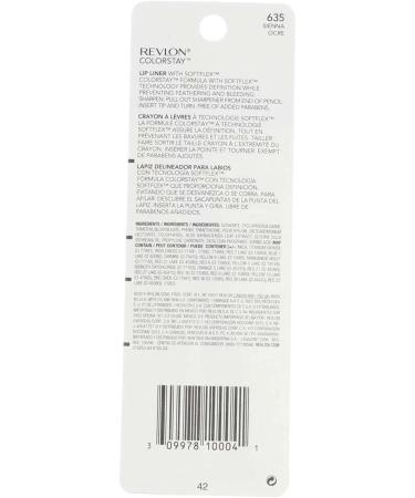 Revlon ColorStay Lipliner Sienna 635 1 ea - Pack of 3 - Buy Online on GoSupps.com
