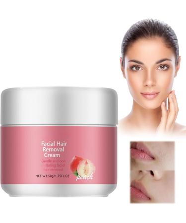 Rubu22a Facial hair removal cream hair removal cream 50 gbottle facial hair removal cream for women visibly smooth skin in just 5 minutes suitable for all skin types 1 - Buy Online on GoSupps.com