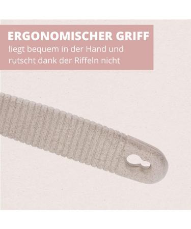 Parsa Beauty Nature Love Organic Bathing Burst - Sustainable Long Handle Body Brush with Natural Bristles for Effective Body Peeling & Back Care | Eco-Friendly Bathing Accessories - Buy Online on GoSupps.com