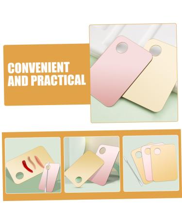 Didiseaon 3 Sets Makeup Palette Tools - Acrylic Foundation Blending & Mixing Palette for Professional Cosmetic Application - Buy Online on GoSupps.com