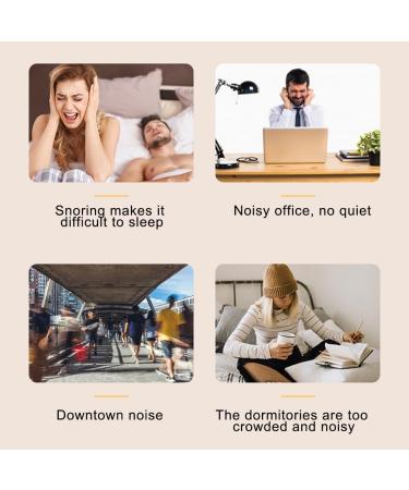 Buy Earplugs for Sleeping - 38 dB Hearing Protection Plugs | 30 Pairs for Loud Noises Travel & Study - Buy Online on GoSupps.com