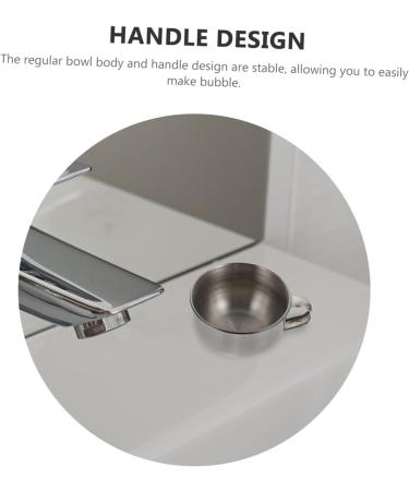 Shop Minkissy Metal Shaving Soap Bowl - Premium Razor Foam Mug for Men | International Shipping - Buy Online on GoSupps.com