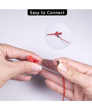 SAKEIOU Professional Aircraft Design Gold Plated Test Hook with 20cm DuPontWire Suitable for Circuit Board Testing Durable - Buy Online on GoSupps.com