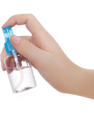 Prochive 5 x 50 ml Beauty Transparent Plastic Atomiser Empty Mist Spray Bottles Set for Perfume Water (Random Color) - Buy Online on GoSupps.com