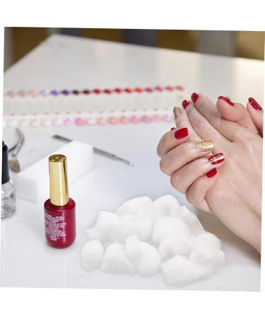 IMIKEYA 300pi ces Boules De Coton Absorbantes Pour Ongles D maquillant Vernis Et Gel Sans Peluches Accessoires Manucure Pour Usage Professionnel Et Domestique - Buy Online on GoSupps.com