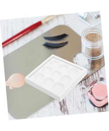 DIY Eyeshadow Palette Empty Box 9-Grid Eyeshadow Replacement Pan Highlighter Contour Concealer Palette Portable Makeup Organizer for Party and Daily Use - Buy Online on GoSupps.com