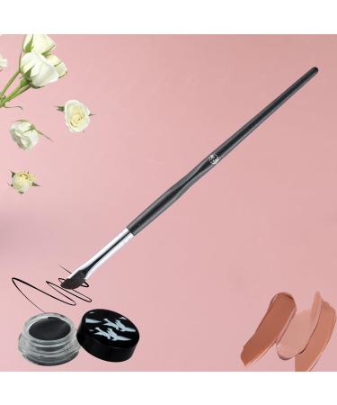 ENERGY Fine Angled Eyeliner & Eyebrow Brush - Professional Flat Eye Makeup Tool for Gel Cream Liquid Cosmetics | M136 M316 - International Shipping Available - Buy Online on GoSupps.com