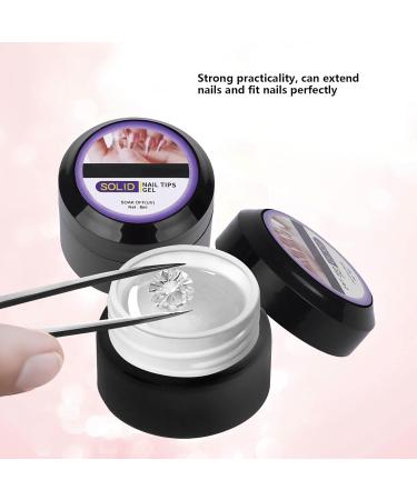 Nail Extension Gel Builder - Transparent Glossy High Viscosity Toughness | DIY Nail Decoration Accessories for Home & Salon - Buy Online on GoSupps.com