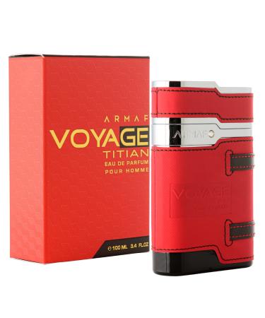 Armaf Voyage Titan for Men Eau De Parfum Spray 3.4 Ounce