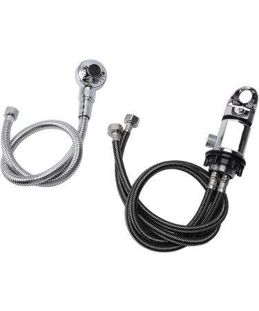 Shampoo Bowl Faucet Salon Sprayer Kit with Mixing Valve 70cm Hose M Size 2 Gear Sprayer - Buy Online on GoSupps.com