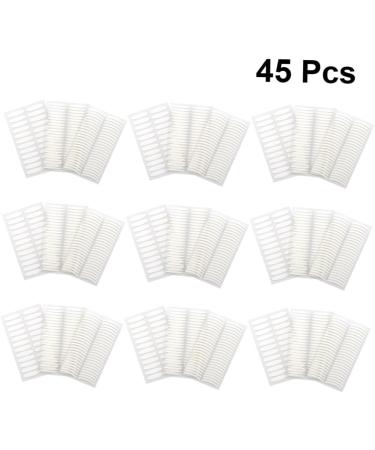 FOMIYES Double Eyelid Stickers - 135 Sheets Big Eye Makeup Tape for Perfect Eyelids | Clear Duct & Fiber Lace Eyelid Tape for All Skin Types - Buy Online on GoSupps.com