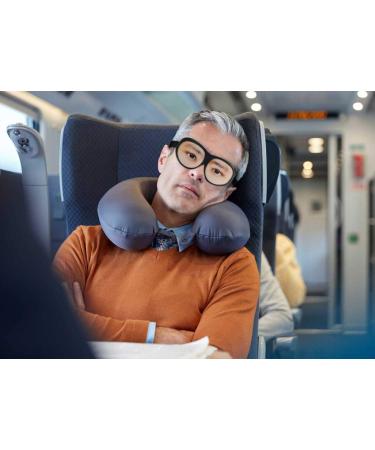 Eye Mask with Eyes Open by Okami - Funny Eye Mask Blackout Sleep Mask with Free Travel Pouch (Men's Eyes) - Buy Online on GoSupps.com