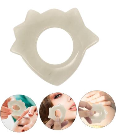 DRESSOOS Jade Scraping Instrument Face Tool Tools Gua Sha Stone Guasha Stone Jade Gua Sha Face Stone Massage - Buy Online on GoSupps.com