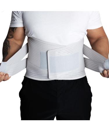 Back Support Belt Brace for Lower Back Pain Relief Sciatica Herniated Disc Scoliosis Posture Correction Wide Lumbar and Core Support. Breathable Belt for Man/Woman Back and Core Support - Durable - Wide Belt - Medical Grade Materials- Adjustable Support S