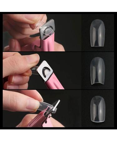 SVAASA Nail Clippers False Nail Clipper Manicure Clamp Clippers Special Type U Word Cut False Manicure Tools Cut Clipper Nail Manicure Tools - Buy Online on GoSupps.com