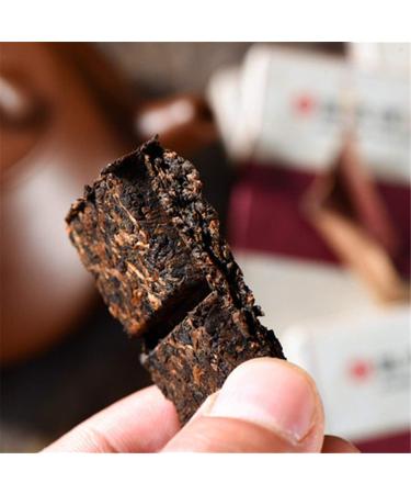 HELLOYOUNG 80g Bloc de th Pu'er carr naturel et pur chinois Sans additifs nourriture verte pleine de couches Th pu-erh Pu'er Tea - Buy Online on GoSupps.com
