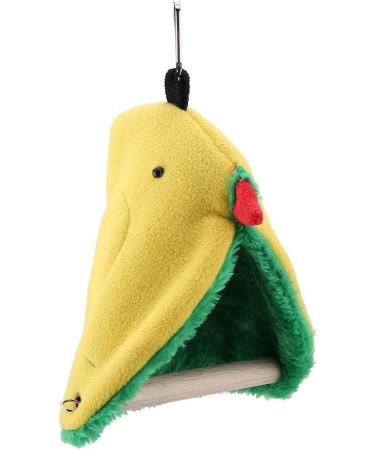 Buy Parrot Standing Perch & Hanging Triangle Hammock - Plush Bird Cage Tent Toys for Parrots Nymphensittich and Conures - Buy Online on GoSupps.com