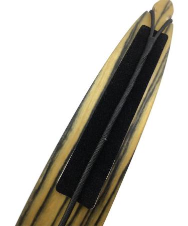 SHARROW 5 Pairs Archery Recurve Bow Limb Silencer Recurve Bow Shock Absorber Leather Limb Dampener Bowstring Groove Silencers for Outdoor Shooting Hunting Accessories black - Buy Online on GoSupps.com