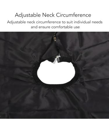Lightweight Waterproof Hair Cutting Cape | Adjustable Barber Cape for Hairdresser Styling | Large Coverage Area - Buy Online on GoSupps.com