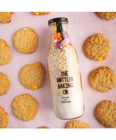 Bottled Baking Co Smarties Cookie Mix - Makes 22 Delicious Homemade Cookies - Buy Online on GoSupps.com
