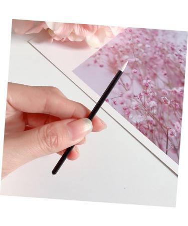 DOITOOL 200 pcs Brush Sticks Stickblack Head Makeup Fiber Practical Eye Black Disposable Applicator 9x0.7cmx2pcs Blackx2pcs - Buy Online on GoSupps.com