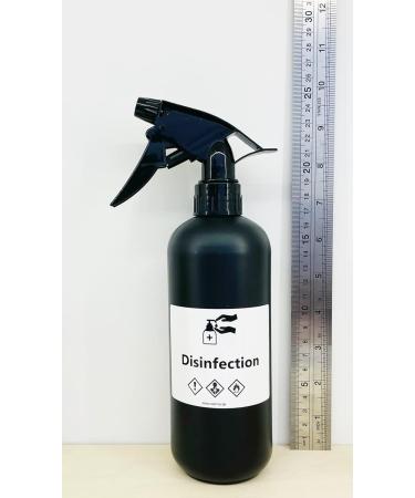 Buy 5-Pack Black 500ml Fine Mist Spray Bottles + Foil Labels | Travel Atomizer | International Shipping - Buy Online on GoSupps.com