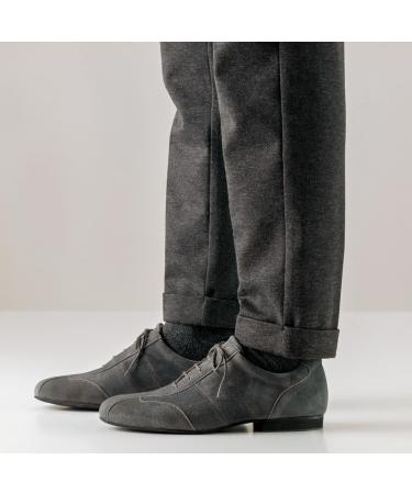 Werner Kern Men's Dance Shoes 28045 - Suede Black 1.5 cm Micro-Heel Made in Italy Size 41 1/3 EU - Perfect for Dance & Performance - Buy Online on GoSupps.com