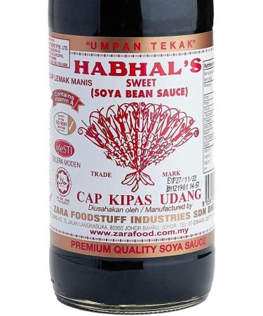 Habhal's Kicap Manis Sweet Soy Sauce 645ml - Pack of 2 with World Food Shop Scoop - Rich and Sweet Gourmet Condiment Ideal for Marinades Glazes and Dipping - Buy Online on GoSupps.com
