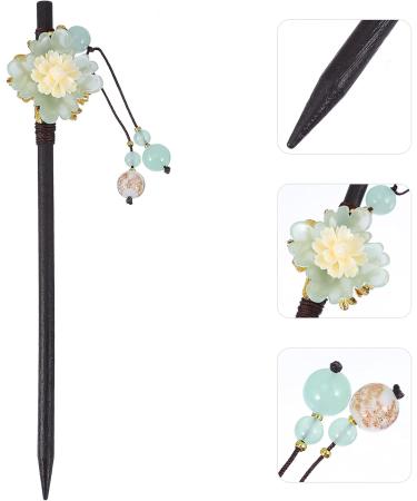 LALAFINA Hair Chopsticks for Women Vintage Flower Hair Chinese Women Hair Sticks Hair Accessories for Women Girls Chinese Hair Stick Stick Chinese Traditional Hair Stick Pin - Buy Online on GoSupps.com