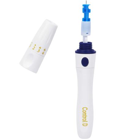 Control D Lancing Device with 100 Round Lancets - Easy Blood Glucose Testing - Buy Online on GoSupps.com