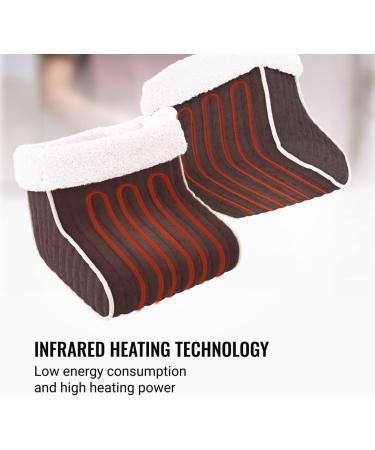 UGI Electrical Foot Warmer - 3 Heating Settings Automatic Shutdown Washable Cover Heated Slippers for Men & Women Perfect for All Foot Sizes - Eco-Friendly Comfort - Buy Online on GoSupps.com
