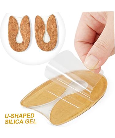 4 Pairs Transparent Silicone Heel Pads - Reusable Height Increasing Heel Covers & Cushions for Ultimate Comfort - Shoe Accessories & Protectors - Buy Online on GoSupps.com