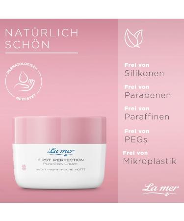  La Mer First Perfection Pure Glow Regenerating Night Cream - Anti-aging effect - Moisturizing and soothing - For a youthful complexion - 50 ml - Buy Online on GoSupps.com