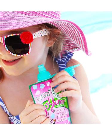 ChooMee SoftSip Food Pouch Tops - 100% Silicone - 2 CT Aqua Purple - Buy Online on GoSupps.com