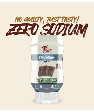 Mrs Taste Sugar Free Chocolate Syrup - Zero Calories & Sugar Keto & Paleo Friendly High Fiber Condiment (11 oz - Buy Online on GoSupps.com