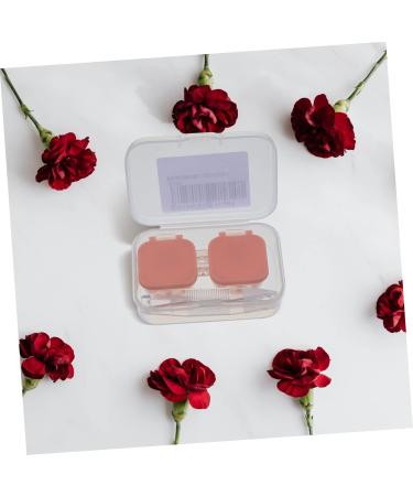 Portable Contact Lens Case | Homsfou Colorful Glasses Storage Box | Travel Lens Container & Automatic Storage | 5.5x2.5x2cm - Buy Online on GoSupps.com