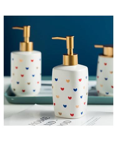 TEMKIN Fashion Ceramic Disinfectant Press Bottle (Size B) - Hand Sanitizer, Shampoo, Shower Gel, Conditioner - Disposable & Convenient - Buy Online on GoSupps.com