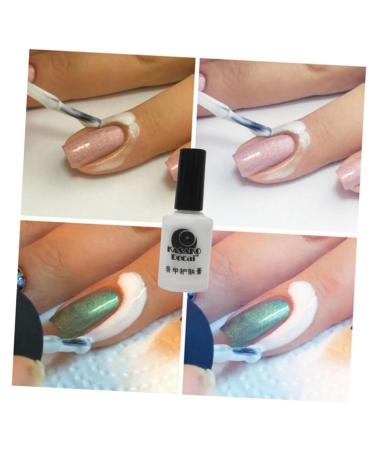 POPETPOP Anti-overflow Glue Nail Polish Glue Polish Glue The Fence 8.00X2.80X2.80CM Pink - Buy Online on GoSupps.com
