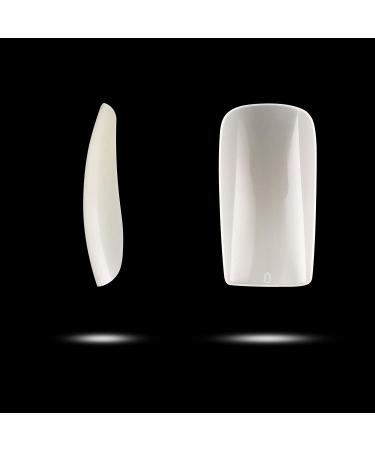 500PCS Full Cover Acrylic False Nail Tips Set with Case - Natural | Nail Art Salons and Home DIY - Buy Online on GoSupps.com