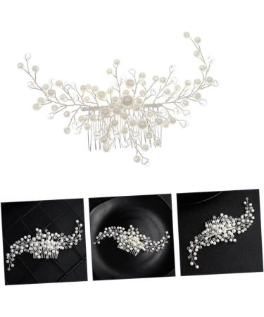 Mikinona 1 PC Hair Comb Exquisite Headwear Alloy Hair Decor Hair Accessory Handmade Hair Decor Fashion Hairpin - Buy Online on GoSupps.com