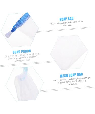 FOMIYES Lot De 20 Pour Le Visage Filets Bulles Exfoliants Pochettes Color es Pour Corporel - Buy Online on GoSupps.com