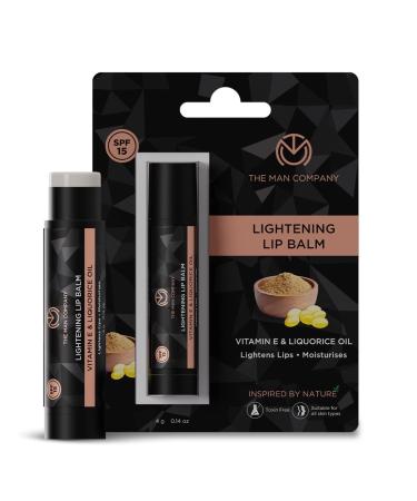 Lightening Lip Balm for Dry Chapped Dark and Smoky Lips - 4gm Moisturizes Nourishes & Soften Lips with the power of Vitamin E Coconut & Olive Oil
