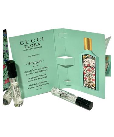 Gucci Flora Sample Perfume Flora Gorgeous Jasmine Perfume Women EDP Spray 1.5 ml / 0.05 oz (set of 3) - Buy Online on GoSupps.com