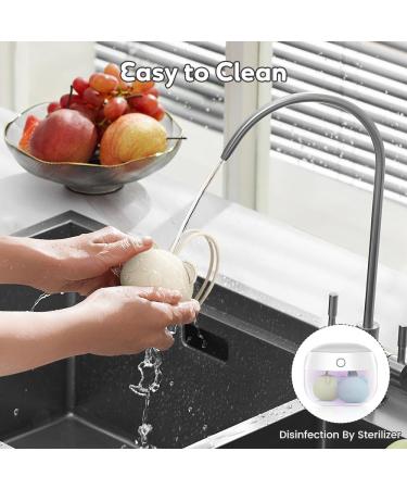 Airfish BPA-Free Silicone Pacifier Box - Baby Bear Travel Storage Case & Holder in Beige - Buy Online on GoSupps.com