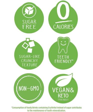 Pure Via Erythritol 2 X 1kg pack Zero Calorie & Keto Friendly Sugar Alternative Non-GMO Certified - Buy Online on GoSupps.com