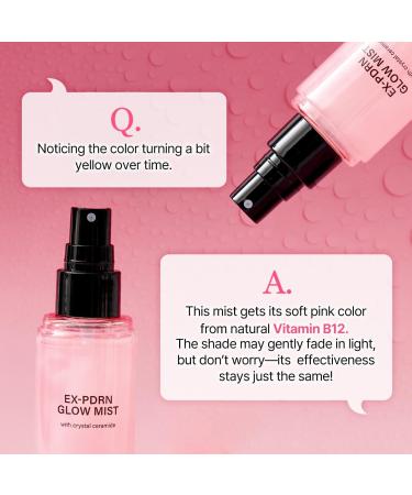 FROM ZERO EX-PDRN Glow Mist Pink Ceramide Toner Spray Korean Glass Skin Hydration Moisturizing Broccoli PDRN Jinseng Exosomes 3X Collagen Niacinamide Gift for Teen Girls - Buy Online on GoSupps.com