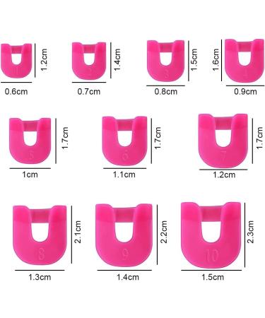 Buy Kztha 26pcs Nail Polish Template Kit | Reusable Nail Art Edge Skin Barrier & Tools for Perfect Paint Protection - Buy Online on GoSupps.com